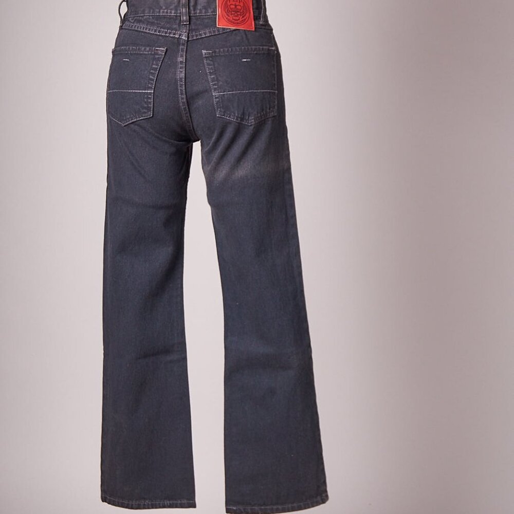 Late 1990s Black Flip Skateboarding Jeans Pants Deadstock